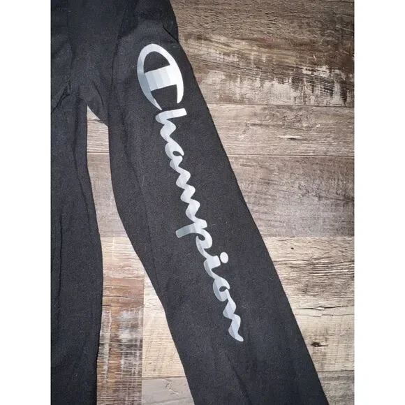 Champion Black Long Sleeve Shirt Women's XS - Picture 2 of 5